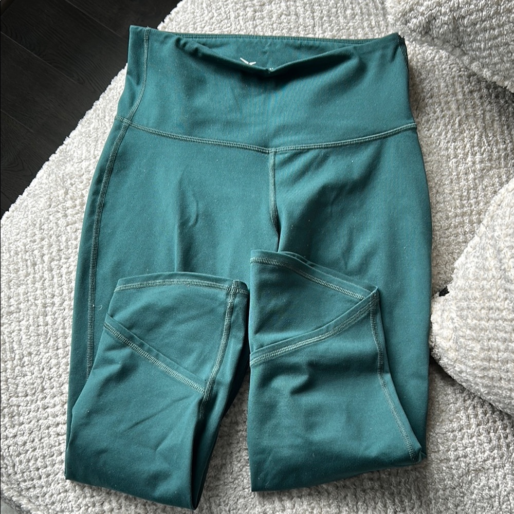 Teal High-Waisted Leggings